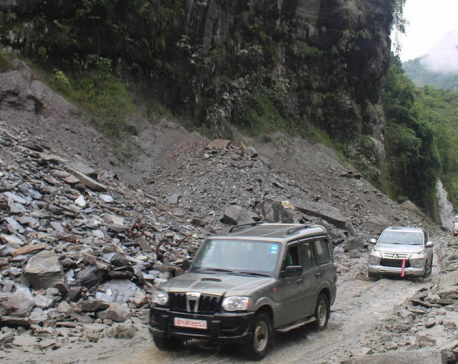 Beni-Jomsom and Prithvi highway to remain closed for five hours a day from Friday