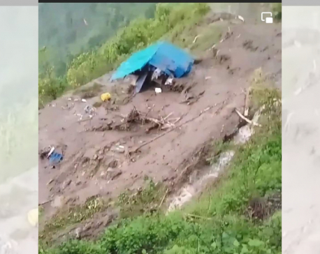 One more person goes missing in Taplejung landslide, two others rescued