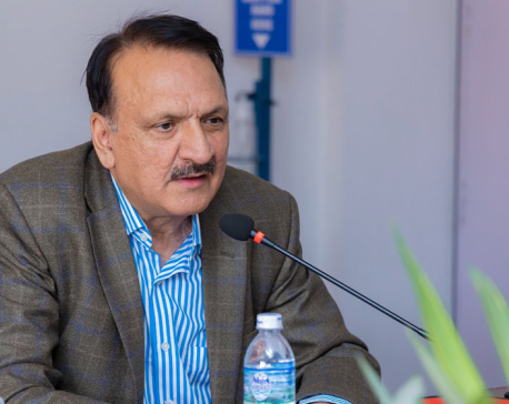Finance Minister Dr Mahat calls for reducing impacts of climate change