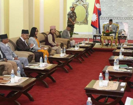 I do not want to show activism, I am worried about parliament obstruction: President Paudel