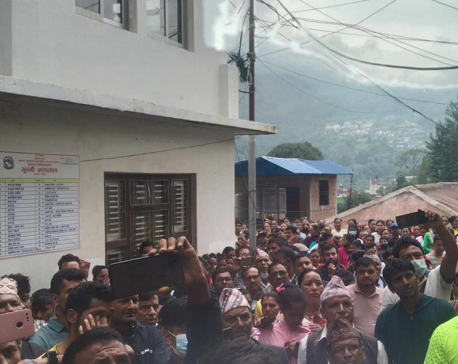 Tension grips Gulmi Hospital following death of seven-year-old girl