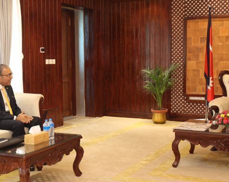 SAARC Secretary General pays farewell call on PM Dahal