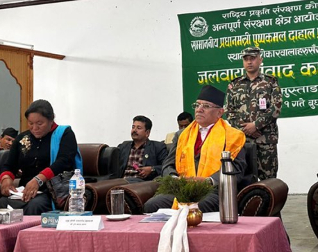 PM Dahal announces allocation of Rs 500 million to Mustang for climate protection