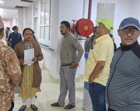 Preparations being made at Bheri Hospital to treat earthquake victims