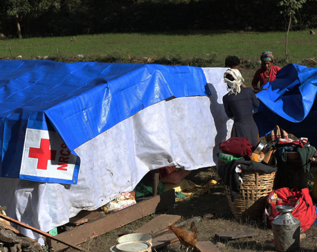 Rukum West receives 2,632 tents for earthquake survivors