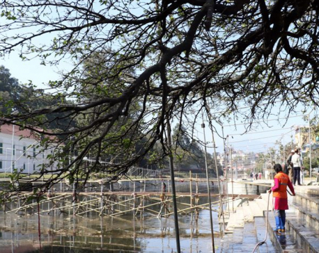 Chhath worship places being set up at 21 places in Kathmandu