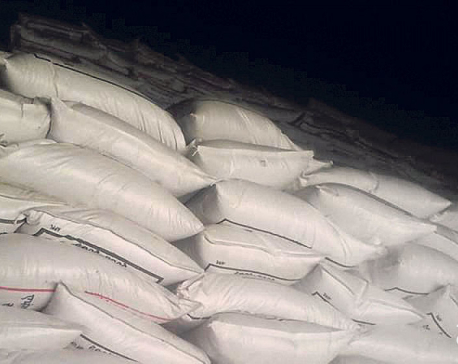 Police confiscate 33 bags of sugar in Kavrepalanchowk