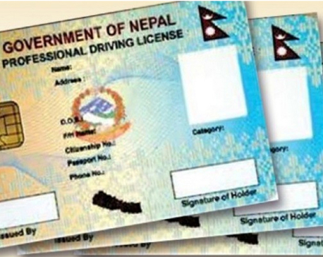 Driving license card printing delayed due to technical issues