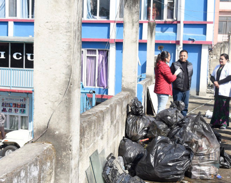 KMC halts garbage collection from four hospitals