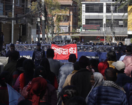 49 protesters arrested for breaching prohibitory orders and entering restricted area in Baneshwor