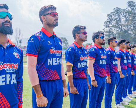 Nepal playing second match against Ireland 'A' in T20 practice match today