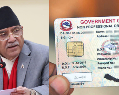 DoIT submits report to PM Dahal highlighting flaws in electronic driving license system