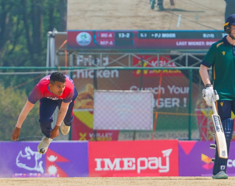 Nepal 'A' limits Ireland Wolves to 174 runs