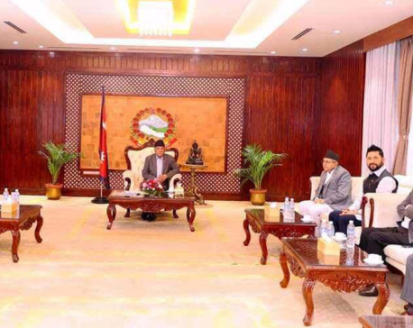 Leaders continue talks at Baluwatar to find solution to parliamentary standoff