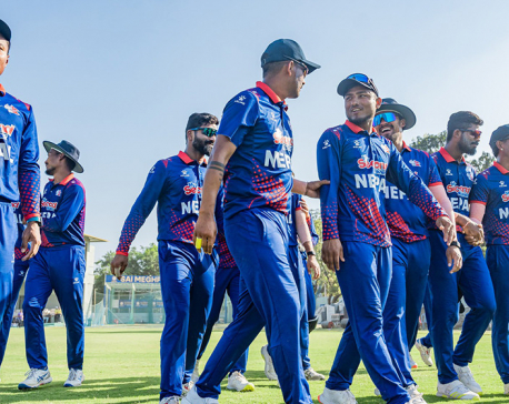 Nepal face early setback as four wickets fall in powerplay against UAE