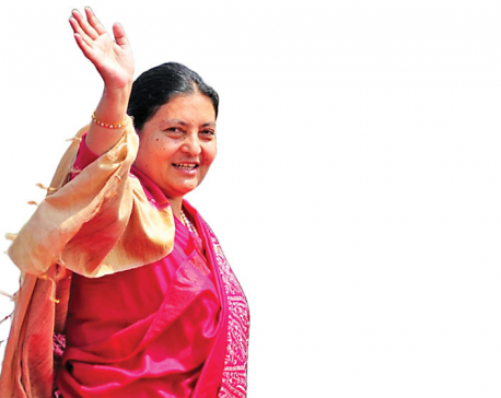 Is former President Bhandari returning to active politics or poised for a graceful exit?