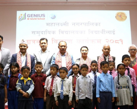 Genius IB World School awards scholarships to 28 students
