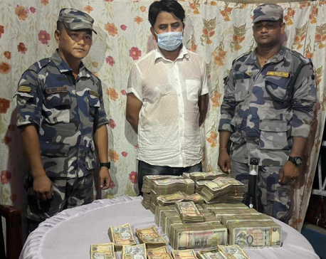 One arrested with over Rs 10 million undisclosed cash