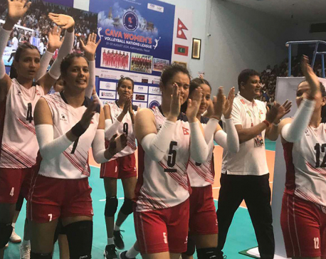 Nepal achieves historic victory over India in CAVA Women's Volleyball