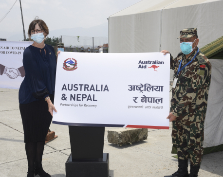 Australia provides essential medical supplies to Nepal Army