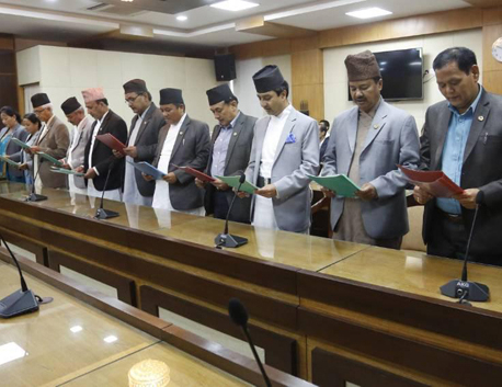 Deuba inducts additional 15 state ministers in his cabinet