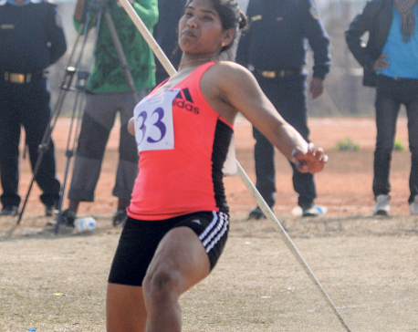 Athlete Chandrakala sets second national record