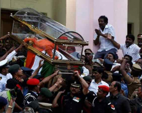 Jayalalithaa buried, Panneerselvam named successor to unite AIADMK