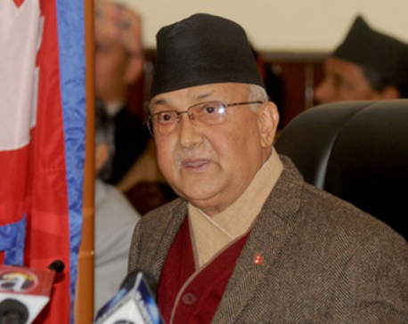 Elections first, not constitution amendment: Oli