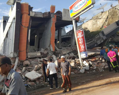 Over 50 dead, dozens missing after quake hits Indonesia's Aceh (Update)