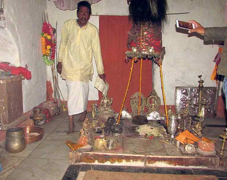 ‘Stolen’ Dattatreya idol found in wardrobe inside the temple