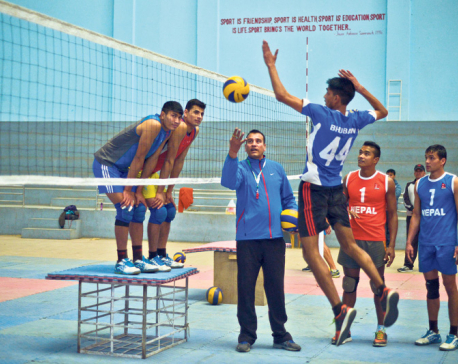National volleyball team lacks practice match