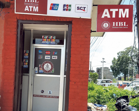Himalayan Bank opens ATM in Swoyambhu