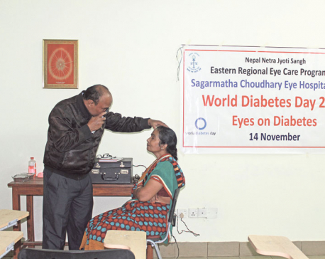 More patients losing eyesight due to diabetes