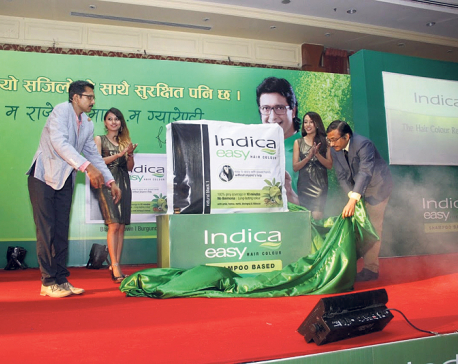 Rajesh Hamal new face of Indica hair products