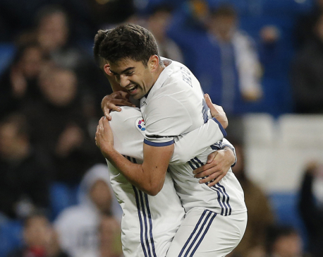 Zidane's son scores as Madrid routs Leonesa 6-1 in Copa