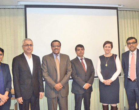 IFC, Global IME Bank discuss mutual cooperation