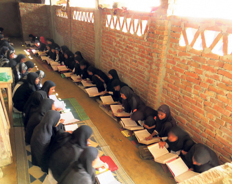 Muslim daughters start going to school