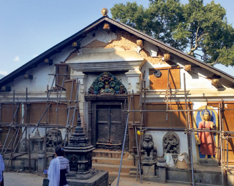 Swayambhu reconstruction delayed