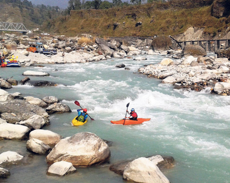 Whitewater challenge in Seti River starts today