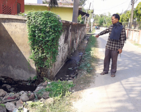 Bheri Zonal Hospital stinks from unbearable sewage stench