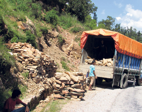 Heavy supply of stones takes toll on KI Singh Highway