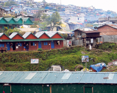 Barpak rising from the rubble