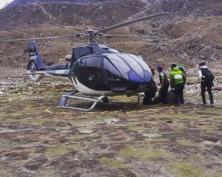 Mountain Air chopper makes forced landing
