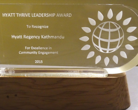 Hyatt Kathmandu bags leadership award