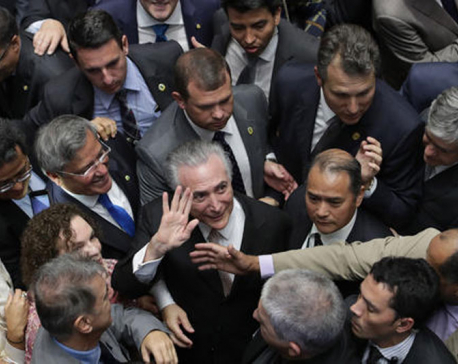 Brazil's Michel Temer inherits presidency on shaky ground