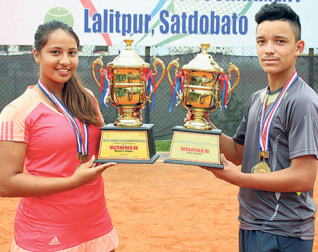 Samrakshak, Mayanka win singles titles