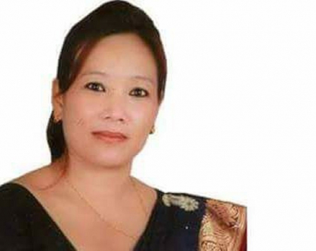 Gurung, sole woman candidate for federal election from Tehrathum, determined to face challenges