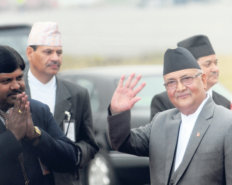 Oli sees conspiracy for constitutional vacuum