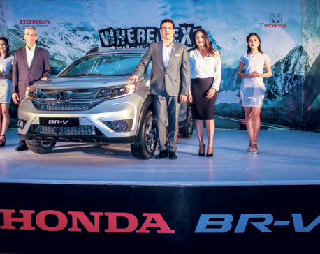 Honda BR-V vrooms its way into Nepal
