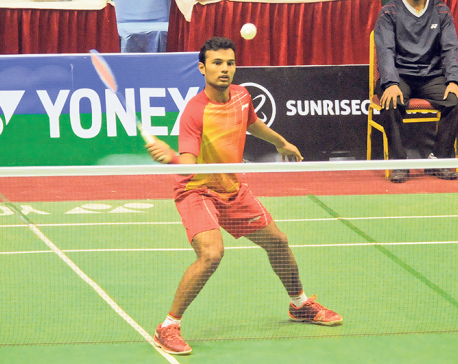 Indian players dominate badminton series
